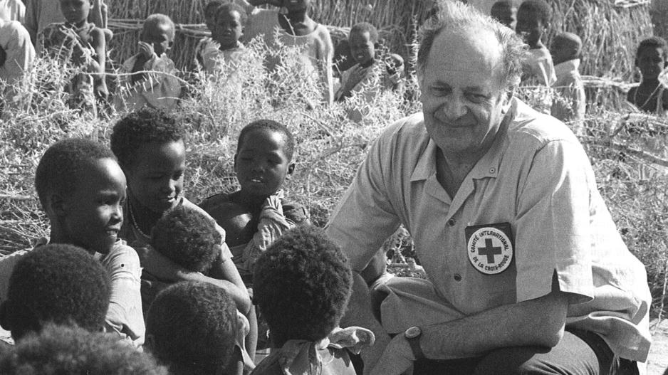 With children in Somalia while President of the ICRC
