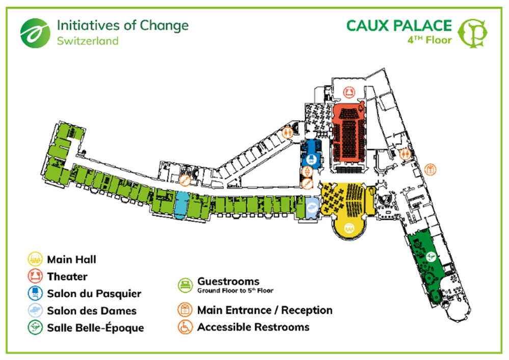 Caux Palace 4th Floor Plan
