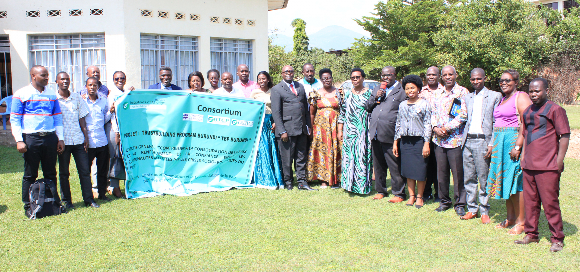 TBP Burundi launch group photo