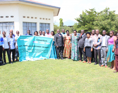 TBP Burundi launch group photo