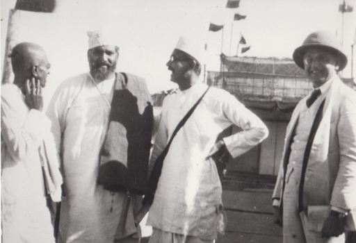 Frank Buchman and Mahatma Gandhi